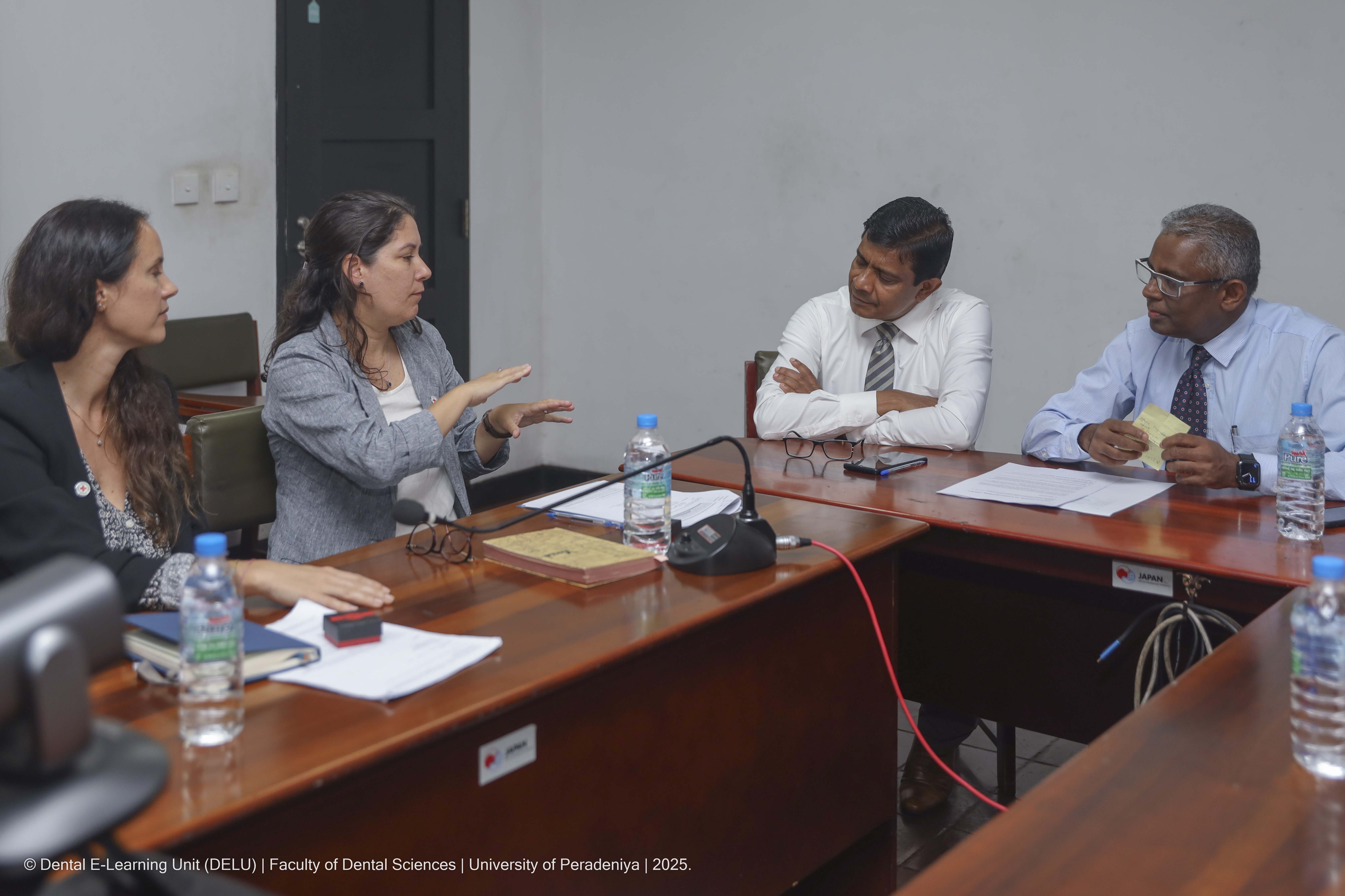 Visit of the ICRC Delegation to the Faculty of Dental Sciences